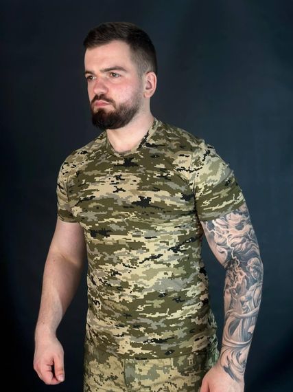 Футболка Піксель Стрейч mm14 Military | Зображення 4