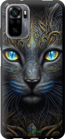 Чохол на Xiaomi Redmi Note 10 Кішка "5548b-2277-2448"
