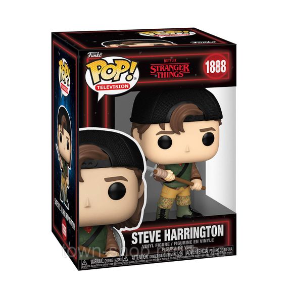 Игровая фигурка Funko POP! серии Очень странные дела S5 - Стив с копьем