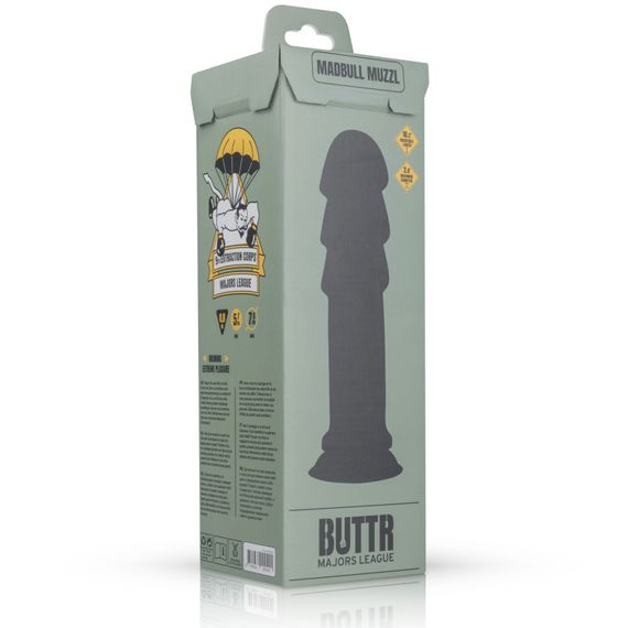 Анальна пробка BUTTR - MadBull Muzzl XXL Dildo | Зображення 5