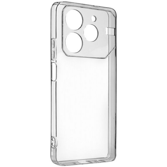 TPU чохол Epic Transparent 1,5mm Full Camera для TECNO Pova 6 Neo (LI6) Безбарвний (прозорий)
