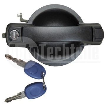 Ручка двери передней наружная правая Fiat Doblo 00-09, AutoTechteile, 505 0015, 505 0015