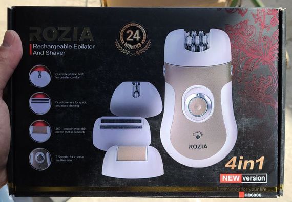 Эпилятор Rozia HB 6006 3 W | Зображення 6