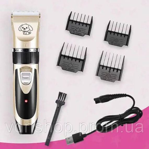 Якісна машинка для стрижки собак, Машинка тример для стрижки тварин з насадками Тример грумінгу DB-46 | Зображення 5