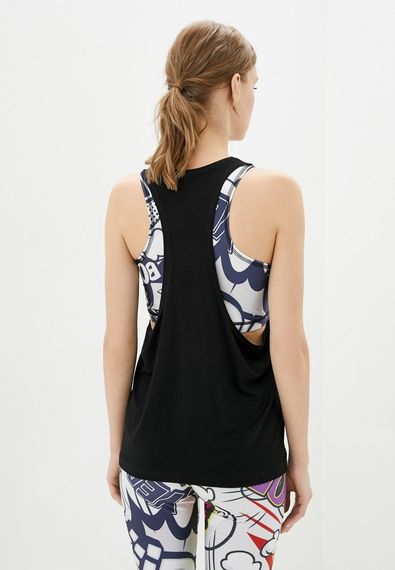 Спортивная майка 4Profi без принта черная размер М вискоза 17067 | Зображення 2