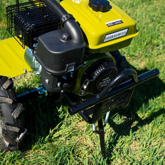 Мотоблок DOZER G7-2ВТ 3+1 (4,00-10", 7 к.с., бензин, фреза) | Зображення 8