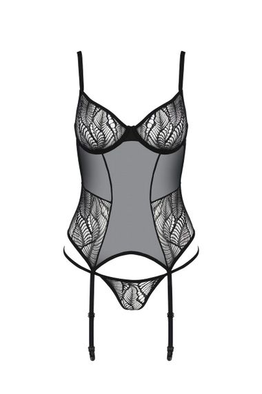 Корсет Passion LEAFA CORSET black S/M - ECO Passion | Зображення 2