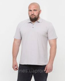 Чоловіча футболка Polo Поло великого розміру, чоловіча футболка поло з коміром