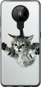 Чехол на Nokia 5.3 Летящий котёнок "2322u-2102-17620"