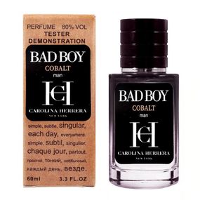 Тестер Carolina Herrera Bad Boy Cobalt Parfum Electrique 60 мл.