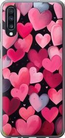 Чохол на Samsung Galaxy A70 2019 A705F Сердечка 4 із силікону FCh_019860