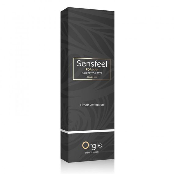 Мужская туалетная вода SENSFEEL + афродизиак, 10 мл эффективная феромон-технология Orgie Sex Aura