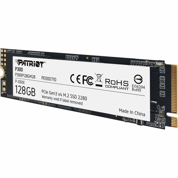 Накопичувач SSD M.2 2280 128GB Patriot (P300P128GM28) | Зображення 2