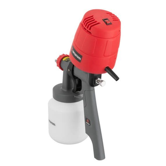 Фарбопульт електричний HVLP 450 Вт, форсунка 1,5 мм INTERTOOL DT-5045 | Зображення 2