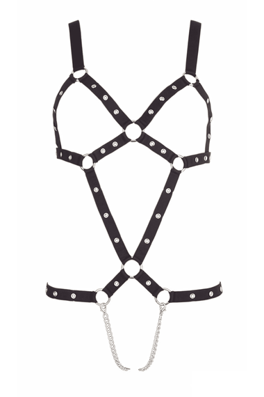 Портупея Bad Kitty Bad Kitty Strap Body 2492229 Черная One Size