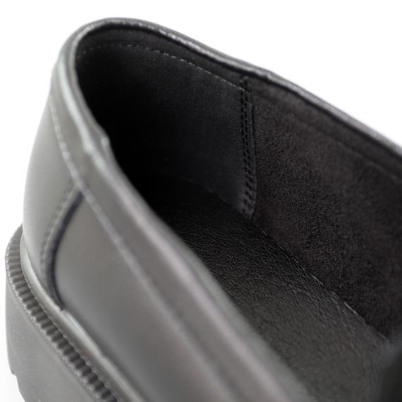 Лофери жіночі шкіряні 591371 Чорні 36 37 38 39 40 41 | Зображення 4