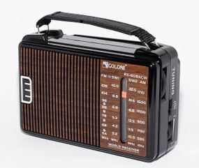 Мощный цифровой портативный радиоприемник GOLON  RX-608ACW переносное радио работа от сети