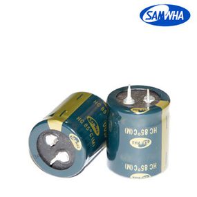 2200mkf - 100v  HC 30*30  SAMWHA, 85°C конденсатор електролітичний
