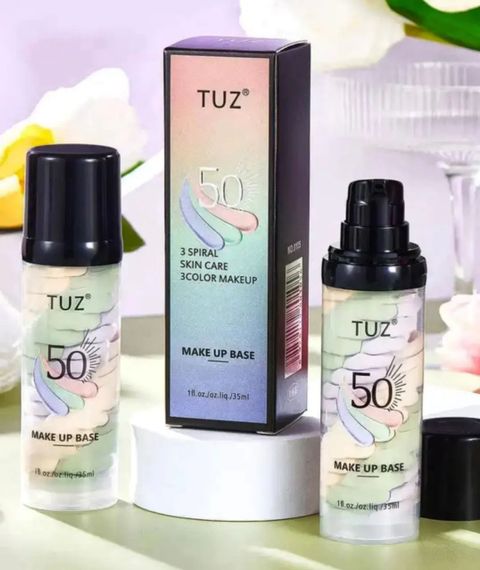 База під макіяж Tuz Skin Care Spiral 3-Color Makeup Base Spf 50 | Зображення 1