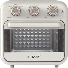 Фритюрниця-духовка 18 літрова 1800 Вт - срібло Sokany SK-10002 (45446-SK-10002_2356)