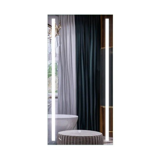 Дзеркало Mixxus Premium LINES MR17-120x60-REVERSE (LED Touch, Anti-fog) (MP6626)