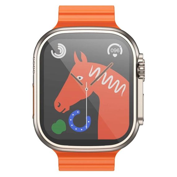 Смарт-часы HOCO Y12 Ultra smart sports watch(call version) Titanium Gold | Зображення 2