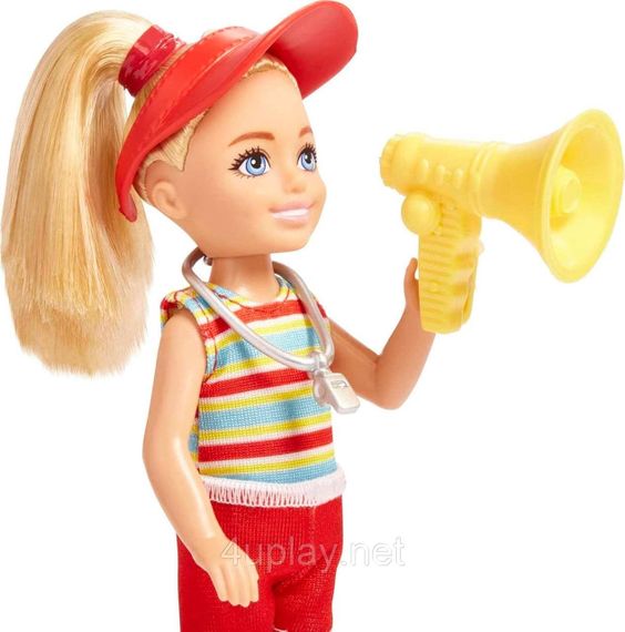 Ігровий набір Barbie Chelsea Lifeguard Лялька Челсі Рятувальник на воді | Зображення 3
