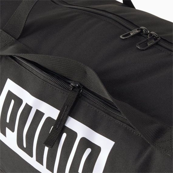 Сумка спортивная 25L Puma Plus Sports Bag II черная | Зображення 6