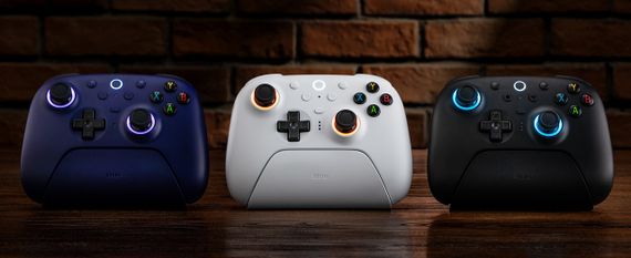 Геймпад 8BitDo Ultimate 2 для Windows і Android, ігровий контролер TMR, Еффект Холла Білий | Зображення 8