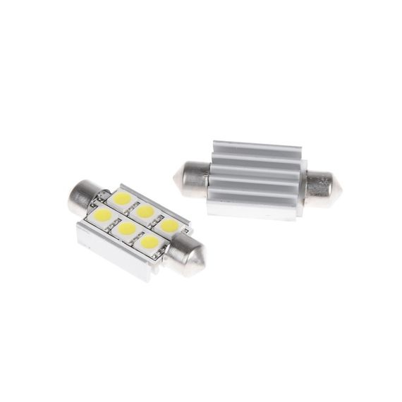 Лампа автомобильная светодиодная LED SV8.5 CW (Festoon) 39mm 12V | Зображення 2