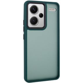 Чехол TPU+PC Lyon Frosted для Xiaomi Redmi Note 13 Pro+ Green