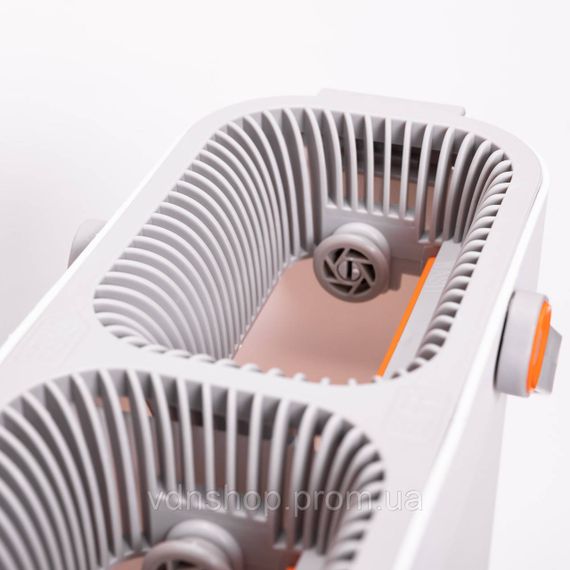 Швабра з відром для миття підлоги з віджимом, плоска насадка з мікрофібри, набір для прибирання дому HP-35015-18 | Зображення 3