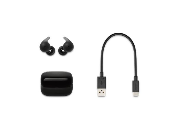 Навушники Sony  TWS WF-L910 BT 5.3, IPX4, SBC, AAC, LC3, Чорний (WFL910B.CE7) | Зображення 1