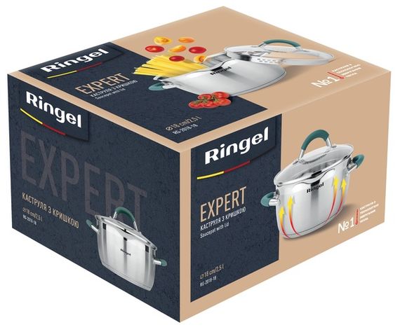 Каструля RINGEL Expert 18 см 2.5 л | Зображення 3