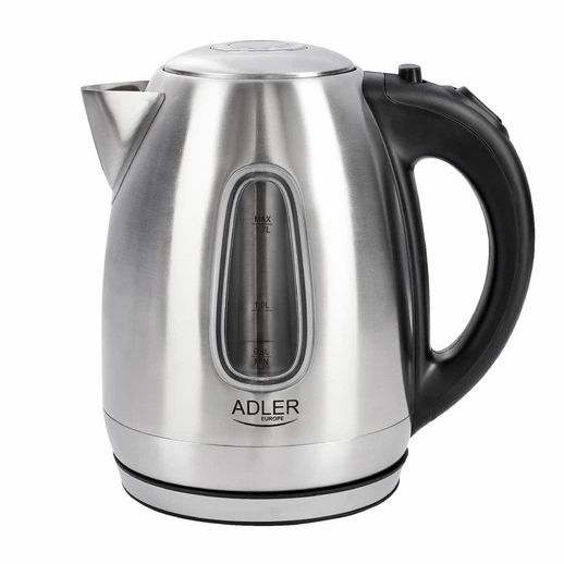 Електрочайник металевий Adler AD 1223 1.7л 2200Вт з підсвіткою для дому та офісу