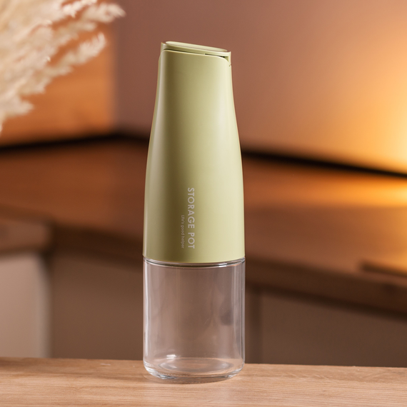 Бутылка для подсолнечного масла с гравитационной крышкой 500 мл бутылка для масла с дозатором Зелёный HP-34-9GR | Зображення 4