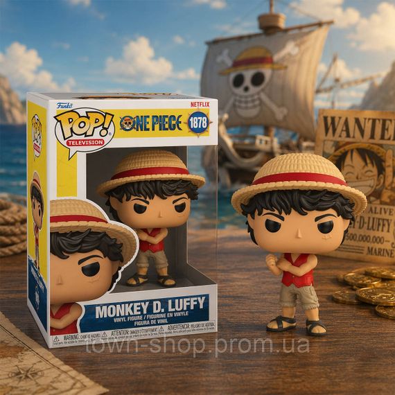 Игровая фигурка Funko POP! серии Большой куш S1 - Луффи | Зображення 2
