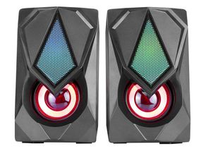 Колонки компьютерные XTRIKE ME RGB Backlight SK-402, черные