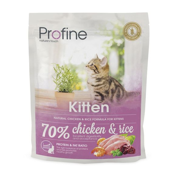 Корм Profine Kitten сухой с курицей для котят 0.3 кг