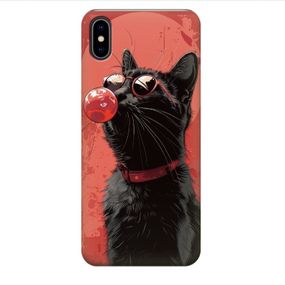Чохол для iPhone X, XS / Чохол на замовлення Принт: Кіт