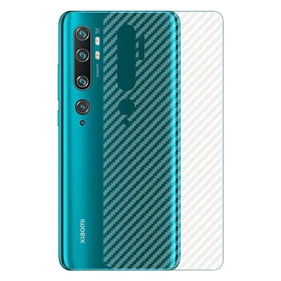 Карбоновая пленка на корпус для Xiaomi Mi Note 10 / 10 Pro