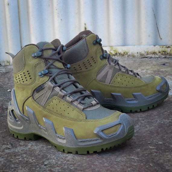 Черевики тактичні  Ванеда 1192-1 V-Clutch Pro High On Duty мембрані GoreTex нубук хакі