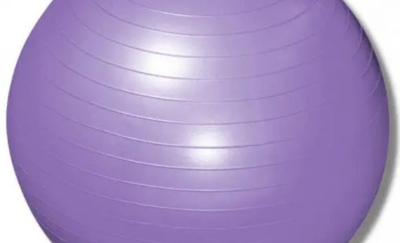 М'яч для фітнесу (фітбол) Power System PS-4011 Ø55 cm PRO Gymball Purple (PS-4011_55cm_Purple) | Зображення 8
