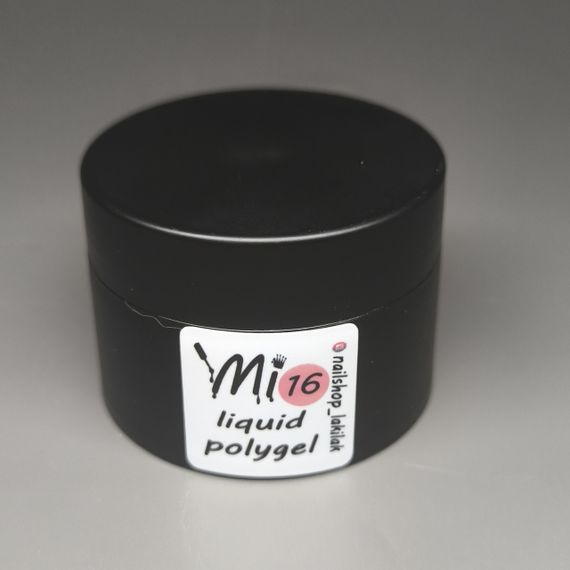 Рідкий полігель Мі #16 латте 30мл (баночка)