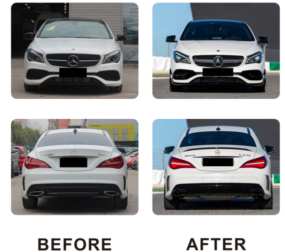 Комплект обвісів (AMG) для Mercedes CLA C117 2013-2019рр