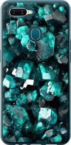 Чехол на Oppo A12 Кристаллы 2 "3674u-2557-17620"