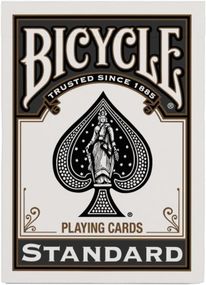 Игральные карты Bicycle Standard Playing Cards Черные