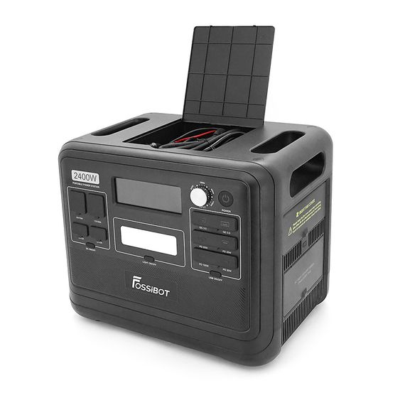 Портативна зарядна станція FOSSiBOT F2400, 2200W/2048Wh LiFePO₄, MPPT 500W max, XT60-12V/25А, 2xDC5521-12V-3A, CarPort-12V-10A, | Зображення 1
