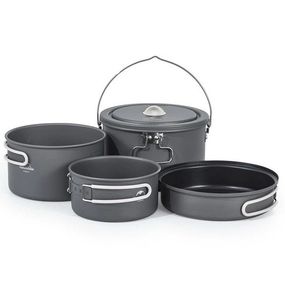 Набор посуды Naturehike CNH22CJ002 2 кастрюли котелок сковородка RS-63