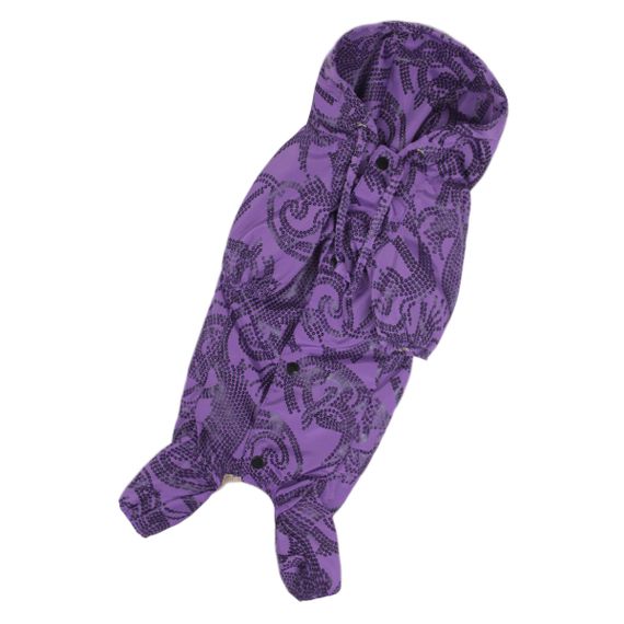 Дощовик ДЛЯ ДIВЧАТ візерунки фіолет MD-17 | Зображення 2